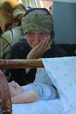  Чеченские беженцы в Дагестане. Фото Мусы Садулаева специально для Радио Свобода 