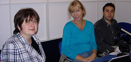  Екатерина Добрынина, Елена Рыковцева, Максим Гликин, фото Радио Свобода