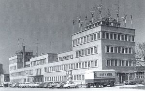  Первое здание радио 'Освобождение' в мюнехском районе Обервизенфельд 