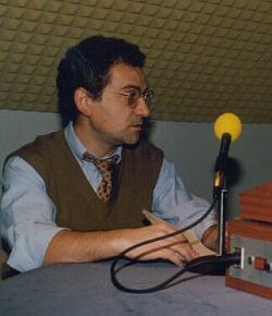  Савик Шустер в московском бюро Радио Свобода 