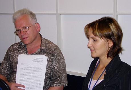  Борис Пантелеев и  Марьяна Торочешникова, фото Радио Свобода 