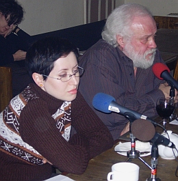  Линор Горалик и Петр Вайль. Фото Радио Свобода 