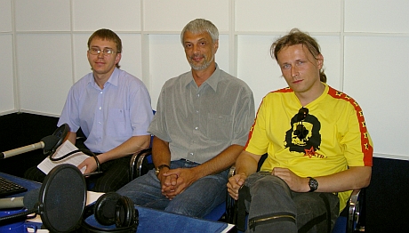  Александр Остапов, Сергей Корзун и Сергей Смирнов, фото Радио Свобода 