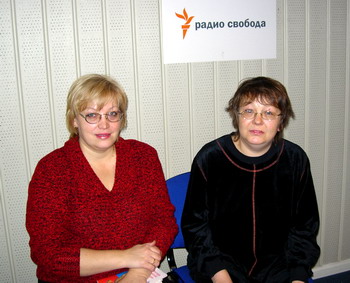  Светлана Гаврилина и Светлана Романюк. Фото Радио Свобода 