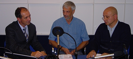  Владимир Евсеев, Сергей Корзун, Александр Шаравин,  фото Радио Свобода 