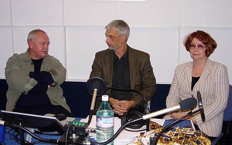  Виктор Тюлькин, Сергей Корзун и Людмила Хахулина,  фото Радио Свобода 