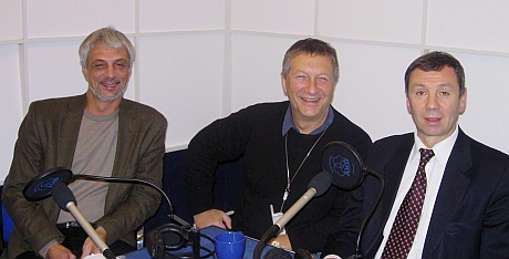  Сергей Корзун, Константин Боровой и Сергей Марков. Фото Радио Свобода 