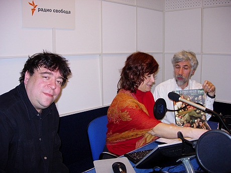  Андрей Будаев, Анна Качкаева и Александр Минкин,  фото Радио Свобода